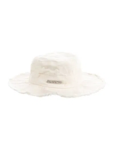 Pre-owned Jacquemus Cotton Boonie Hat In Neutrals