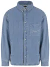 Jacquemus Cotton Boulanger Shirt In Blue