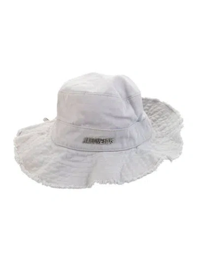 Pre-owned Jacquemus Cotton Bucket Hat In Blue
