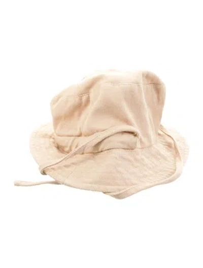 Pre-owned Jacquemus Cotton Bucket Hat In Neutral