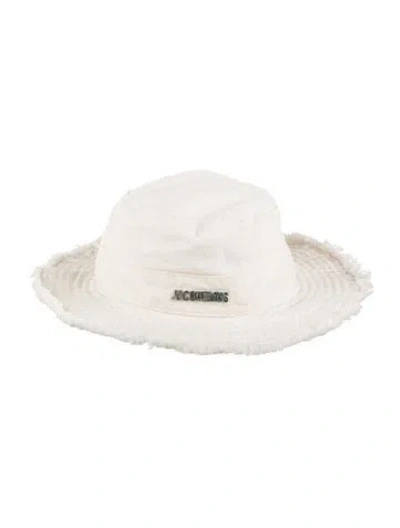Pre-owned Jacquemus Cotton Bucket Hat In Neutral