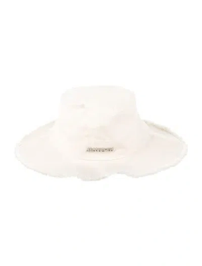 Pre-owned Jacquemus Cotton Bucket Hat In Neutrals