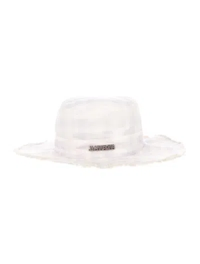 Pre-owned Jacquemus Cotton Bucket Hat In Purple
