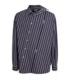 Jacquemus La Chemise Cuadro Asymmetric Button-up Shirt In Blue