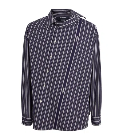 JACQUEMUS COTTON CUADRO SHIRT