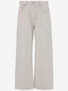 Jacquemus Cotton Denim Jeans In White