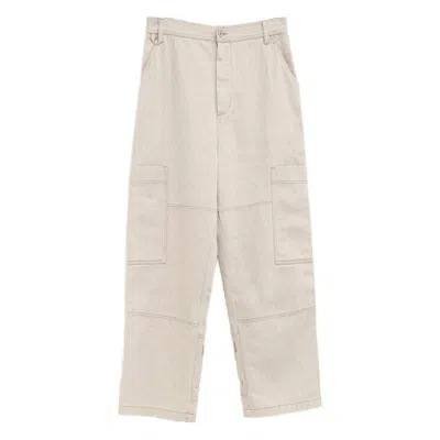Jacquemus Cotton Denim In Neutral
