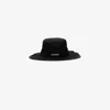 Jacquemus Artichaut Frayed Expedition Hat In Black