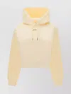 Jacquemus Cotton Hoodie Adjustable Drawstring In Neutral