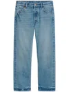Jacquemus Cotton Jeans In Blau