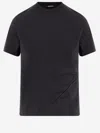 Jacquemus Navy 'the J' T-shirt In Black