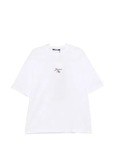Jacquemus Bateau Logo-print T-shirt In White