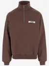 Jacquemus Le Camionneur Gros Grain In Brown