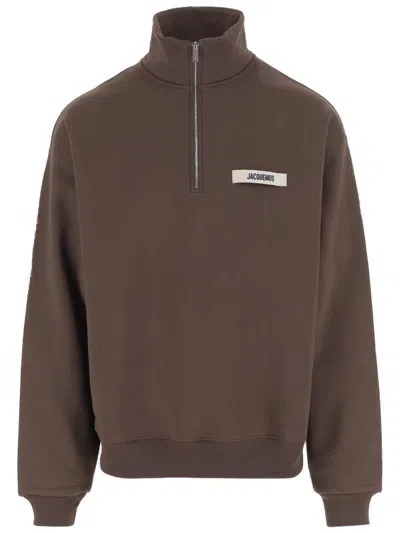 JACQUEMUS COTTON LA CROISIÈRE SWEATSHIRT