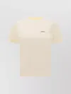 Jacquemus Gros Grain Crew Neck Cotton Blend Top