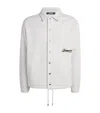 Jacquemus Long Sleeve Casual Jacket In Blue