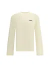 Jacquemus Long-sleeved T-shirt In Green