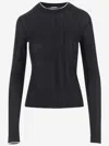 Jacquemus Cotton Long-sleeved Shirt In Black