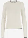 Jacquemus Cotton Long-sleeved Shirt In White