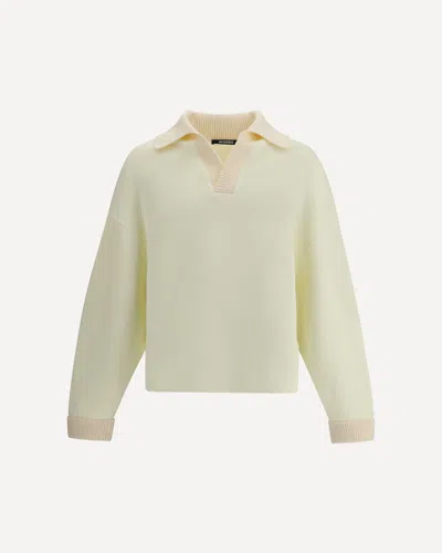 JACQUEMUS COTTON POLO SWEATSHIRT