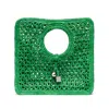 Jacquemus Small Spiaggia Woven-raffia Top Handle Bag
