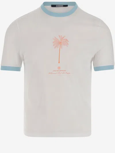 Jacquemus Le T-shirt Venice Top In White