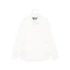 Jacquemus Shirt Jacket With Contrast Stitching In White