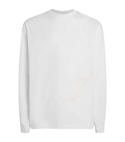 Jacquemus Cotton Signature T-shirt In White