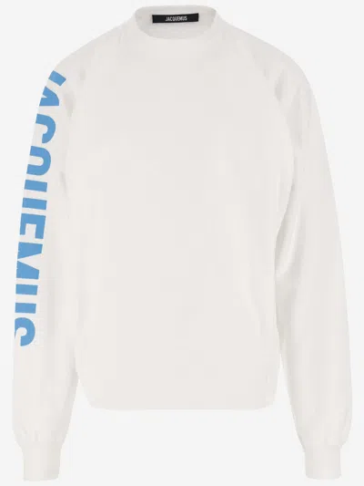 Jacquemus White La Casa 'le Sweatshirt Typo' Sweatshirt