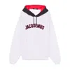 Jacquemus Light Grey Le Hoodie Baseball Sweatshirt Men