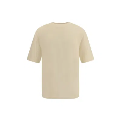 Jacquemus Men Cotton T-shirt In Neutral