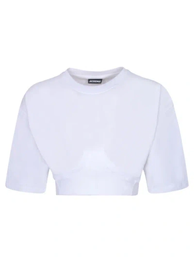 Jacquemus Cotton T-shirt In White