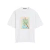 Jacquemus 'le T-shirt Marino' White Crewneck T-shirt With Maxi Print On The Front