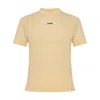 Jacquemus Stretch-cotton Grosgrain Logo T-shirt