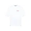 Jacquemus Mens Station Patch White Stazione Brand-patch Cotton-jersey T-shirt In White