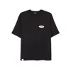 Jacquemus Le T-shirt Stazione Blu Crewneck T-shirt With Logo Patch On The Front In Cotton Jersey Man