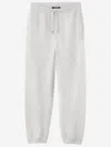 Jacquemus Torneo Drawstring Elasticated Trousers In White