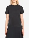 Jacquemus Black The Gros Grain Short-sleeve T-shirt In Black