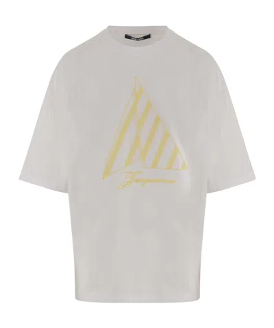 Jacquemus The Voilier Embroidered T-shirt In Multi