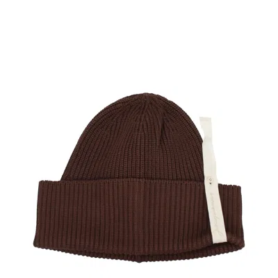Jacquemus Cotton Women's Beanie In Brown