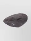 Jacquemus Cozy Wool Beanie For Winter Wear In Gray