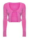 Jacquemus Cardigan La Maille In Pink