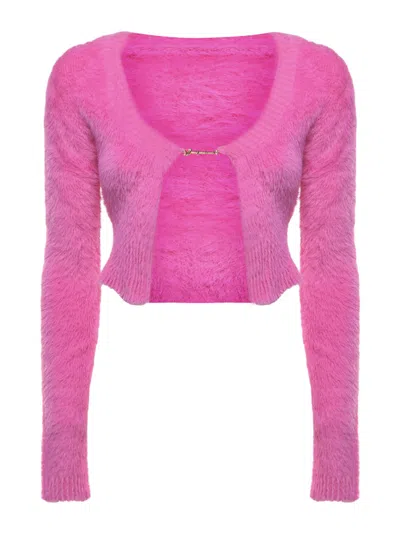 Jacquemus Cardigan La Maille In Pink