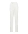 Jacquemus Solid Colour Formal Trousers In White