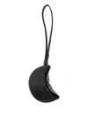 Jacquemus Crescent Leather Bag In Black