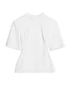Jacquemus Crew-neck Cotton T-shirt In White
