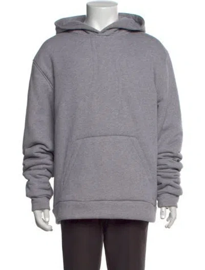 Pre-owned Jacquemus Crew Neck Long Sleeve Hoodie In Grey