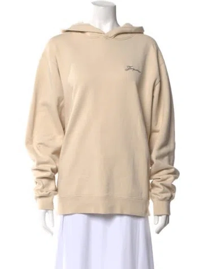 Pre-owned Jacquemus Crew Neck Long Sleeve Hoodie In Neutral