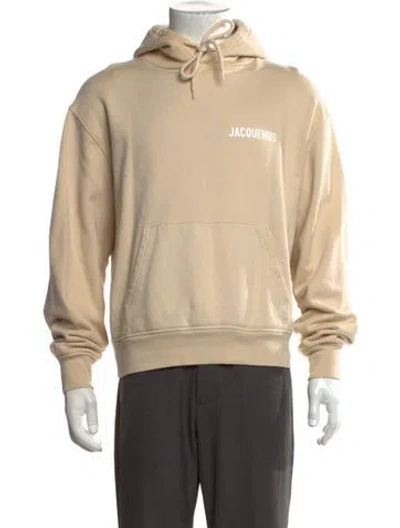 Pre-owned Jacquemus Crew Neck Long Sleeve Hoodie In Neutrals