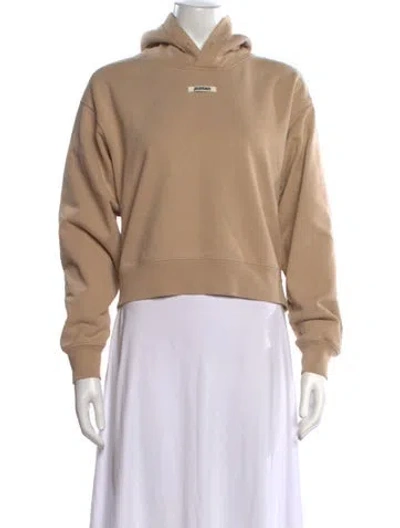 Pre-owned Jacquemus Crew Neck Long Sleeve Hoodie In Neutrals